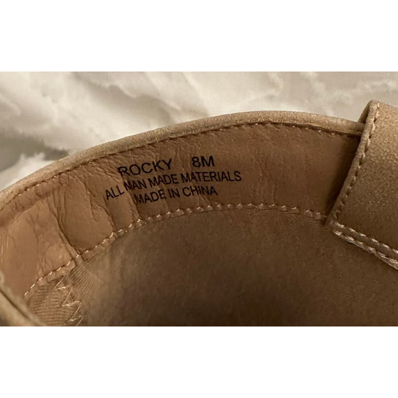 Rachel Zoe Rocky Low Cowboy Boots | Light Tan | Size 8M - Picture 8 of 9